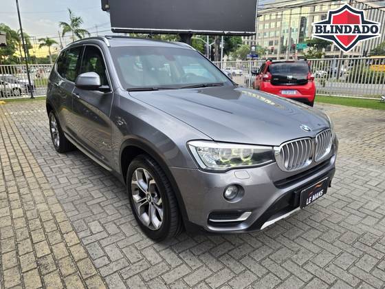 BMW X3 2.0 20I X LINE 4X4 16V GASOLINA 4P AUTOMÁTICO